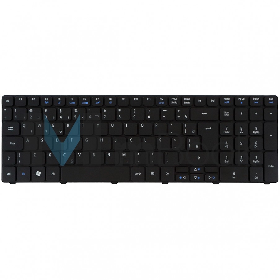 Teclado para Acer eMachines compatível com PN PK130c92a17