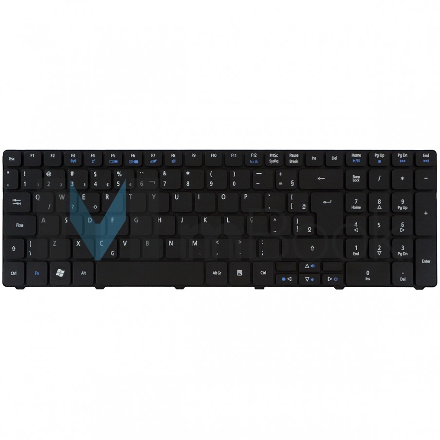 Teclado Notebook Gateway Nv50a Nv53a Nv55c Nsk-al21d Ç