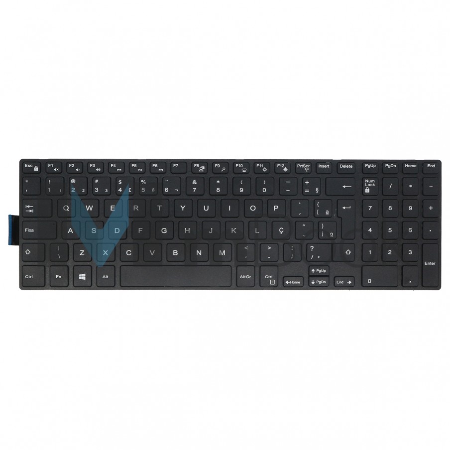 Teclado Dell Inspiron 15 5557 7559 P39f P40f Br Com Ç