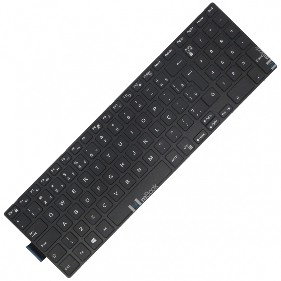 Teclado Dell Inspiron I15-3542-b10 B20 Nsk-lr0sc Br Com Ç