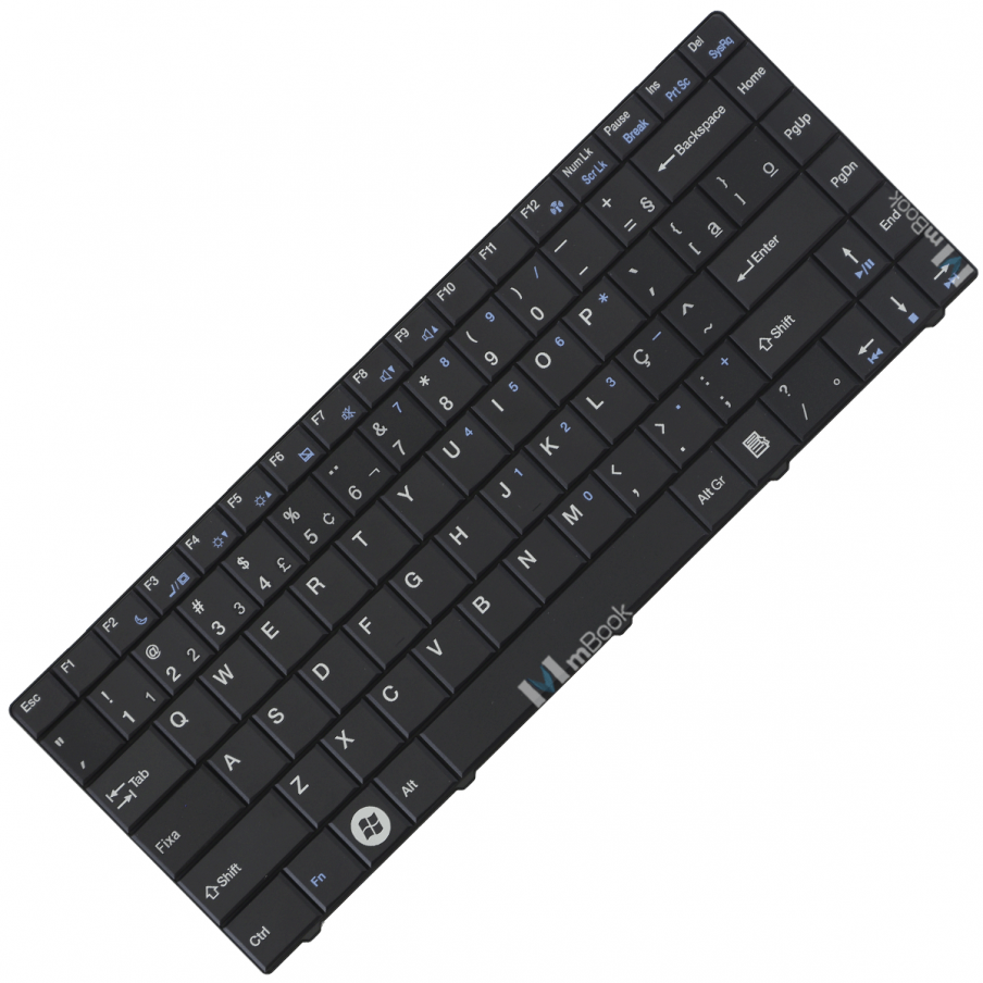 Teclado Semp Toshiba As 1301 As1301 Sti As1301 Novo