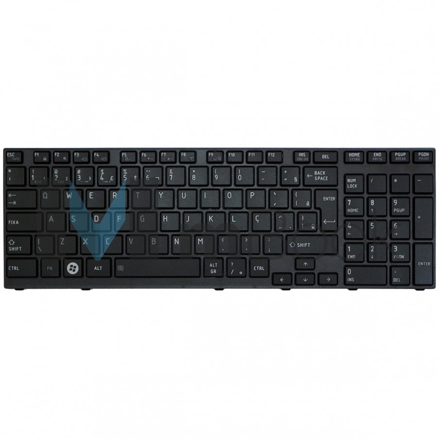 Teclado Toshiba Satellite A665d-s6096 A660-042 Br C/ Ç