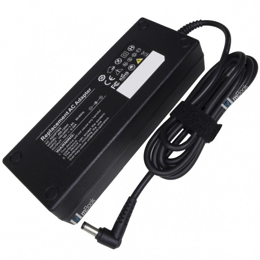 Fonte Carregador P/ Notebook Avell G1511 G1711 19v 6.3a 120w