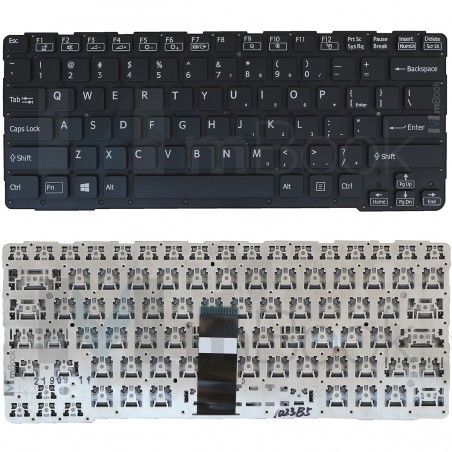 Teclado Para Sony Sve14aa12x Sve14a16fbw Preto Layout Us