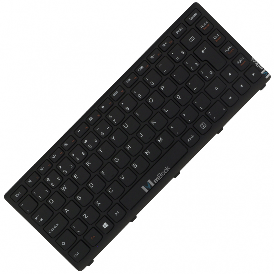 Teclado para Lenovo 9z.n7gsc.61b 9z.n7gsc.q1b Preto