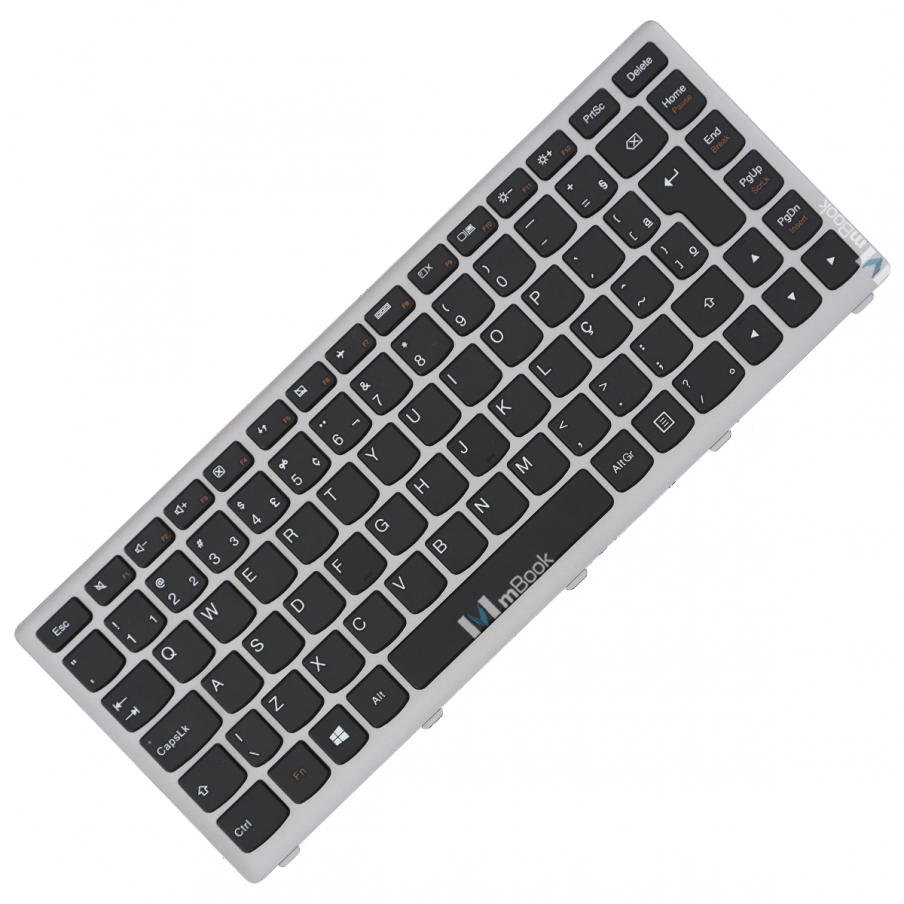 Teclado para Lenovo Ideapad S400 Com Ç - 25208669 Novo