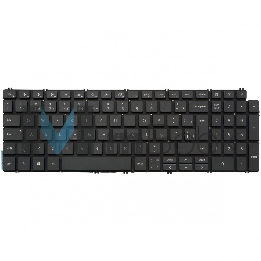 Teclado Para Dell Inspiron 15 3502 Com Leds