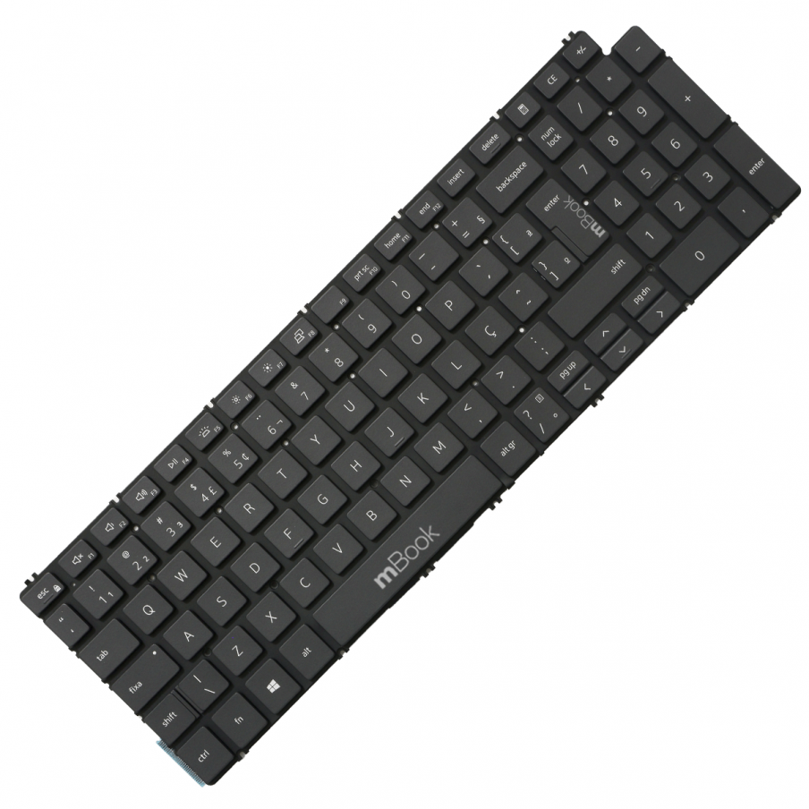 Teclado Para Dell 08wxp3 Com Leds