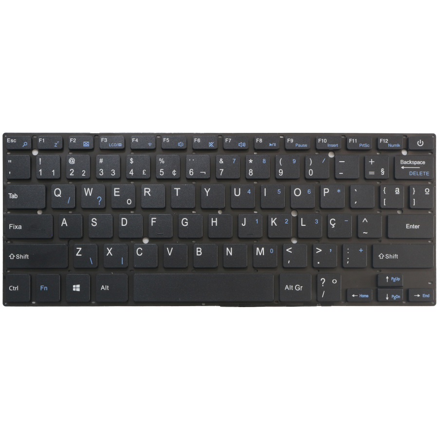 Teclado Para Notebook Multilaser Legacy Pc208 Pc209 Pc210