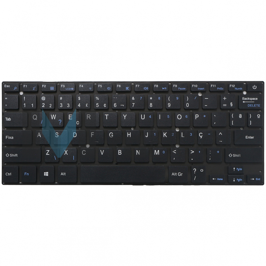 Teclado Para Notebook Multilaser Legacy Pc208 Pc209 Pc210