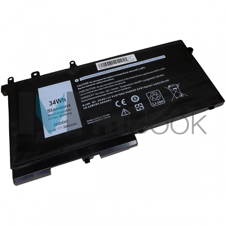 Bateria Para Dell Latitude 3DDDG 451-BBZP RYFVG