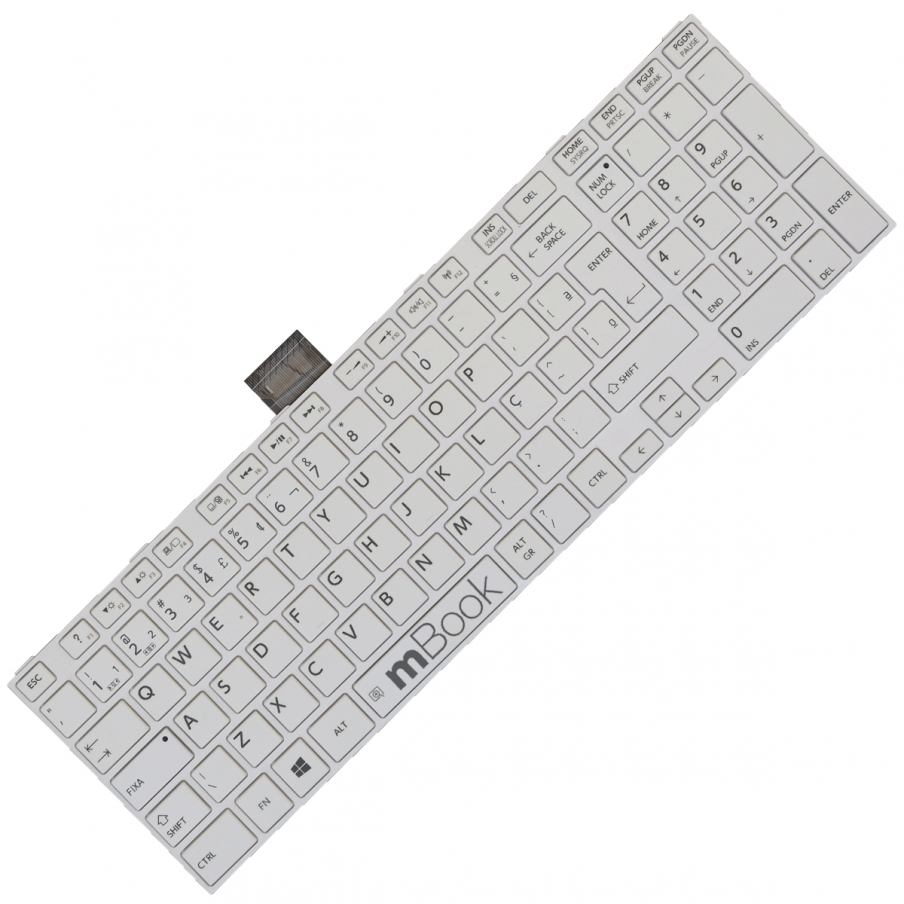 Teclado Toshiba Satellite C75-a C70d-a-114 C75d-a7102 Br