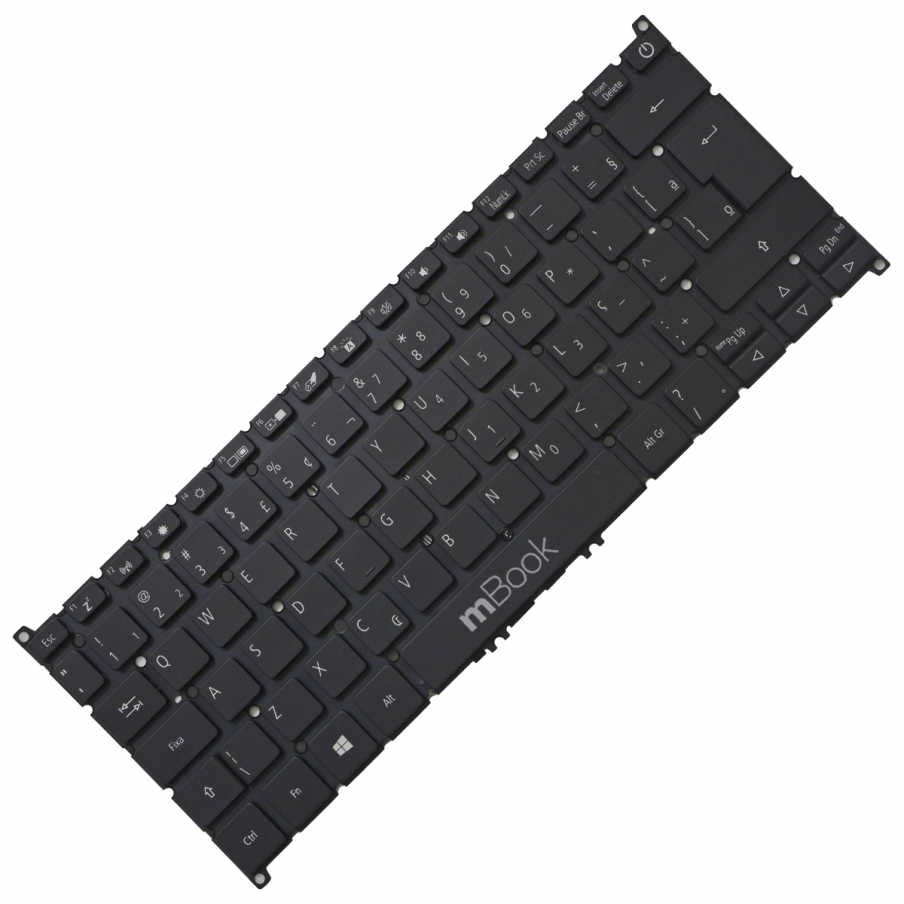 Teclado Compatível Com Acer Swift 1 Sf114-32-p9mx Com Leds