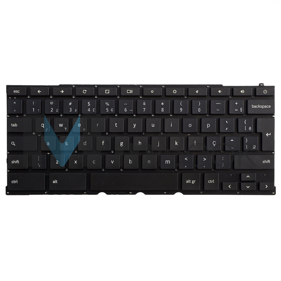 Teclado Para Samsung Compatível Com Pn Ba59-04281b Layout BR