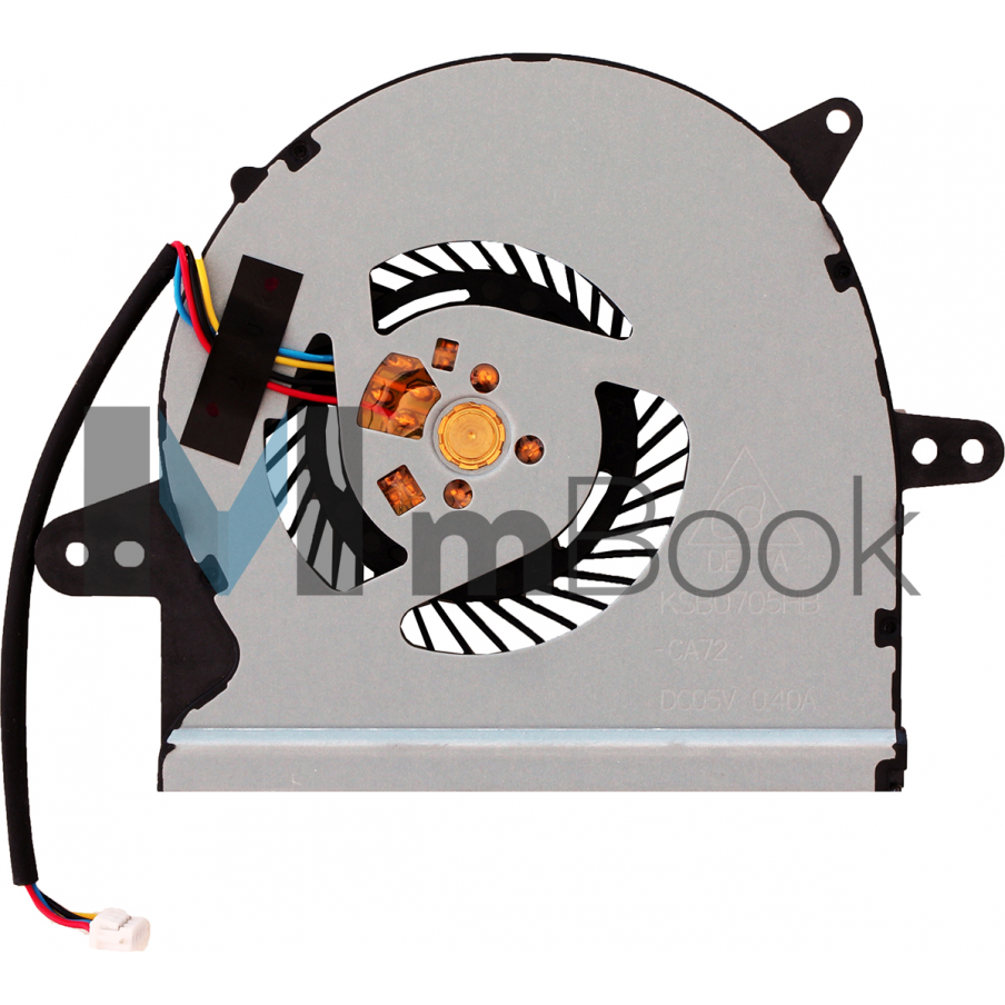 Cooler Fan Notebook Asus X401u 13gn4o10m060-2 5v Novo