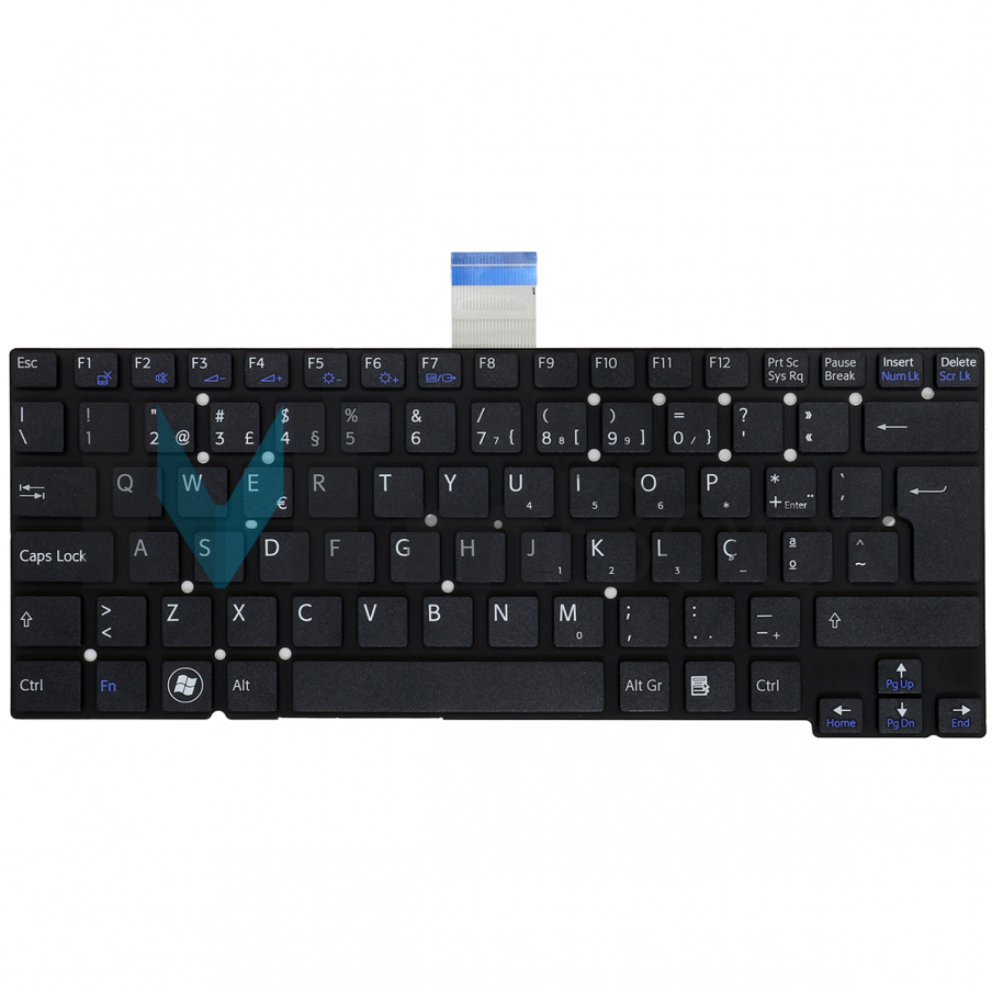 Teclado para Sony Vaio SVT13113FXS SVT13114GXS Layout PO