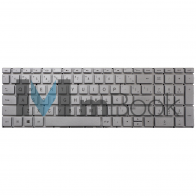 Teclado para HP Pavilion 15-CW1063WM, 15-CW1068WM Cor Prata