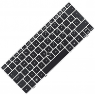 Teclado Hp Elitebook 651390-d61 6037b0065317 Us Frame Prata