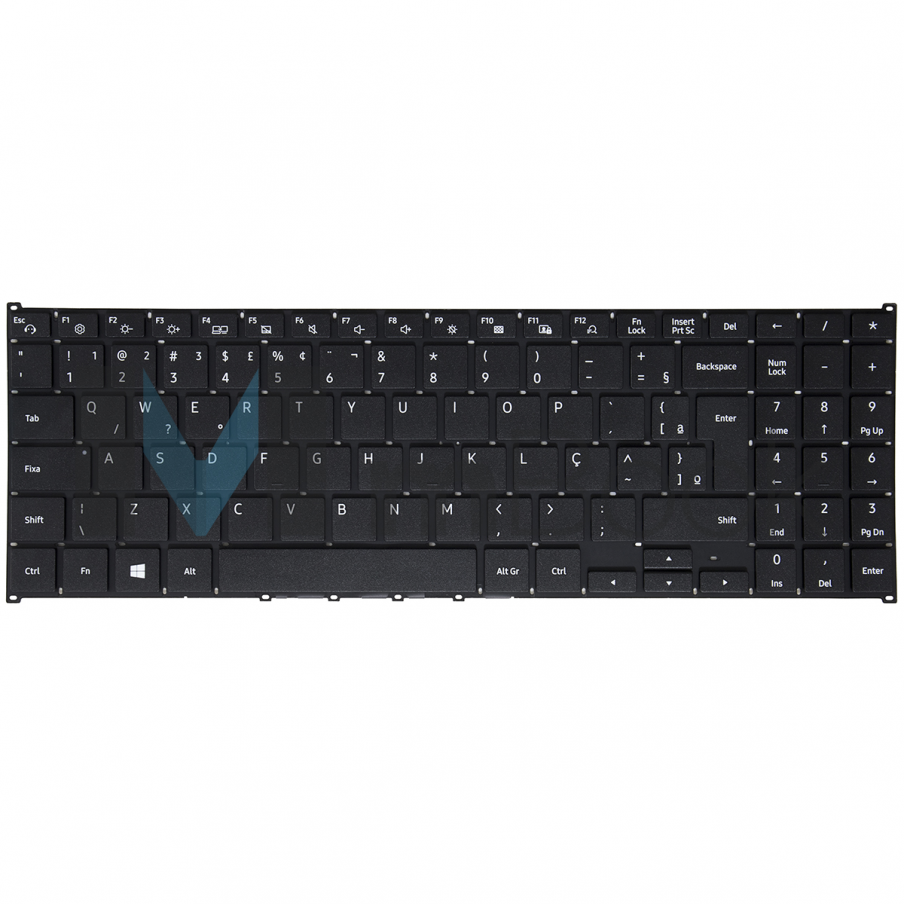 Teclado pra Samsung compatível com PN BA68-12770A BR