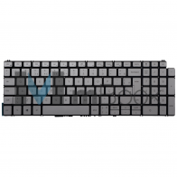 Teclado para Dell Inspiron 15-5510, 5590 Cinza Com Led BR Ç