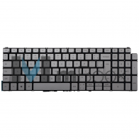 Teclado para Dell Inspiron compat ível 0GMXMJ Cinza Led BR Ç