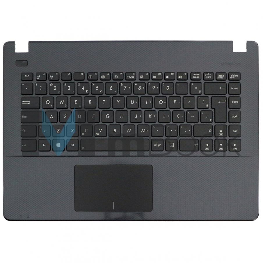 Teclado Notebook Asus X451 Séries Cor Preto Com Restpad