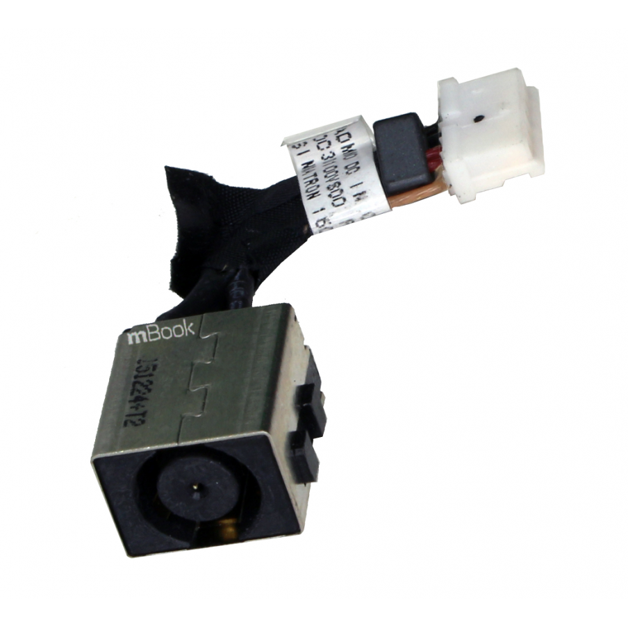 Conector Dc Jack Com Cabo Para Dell Latitude E5270 5270