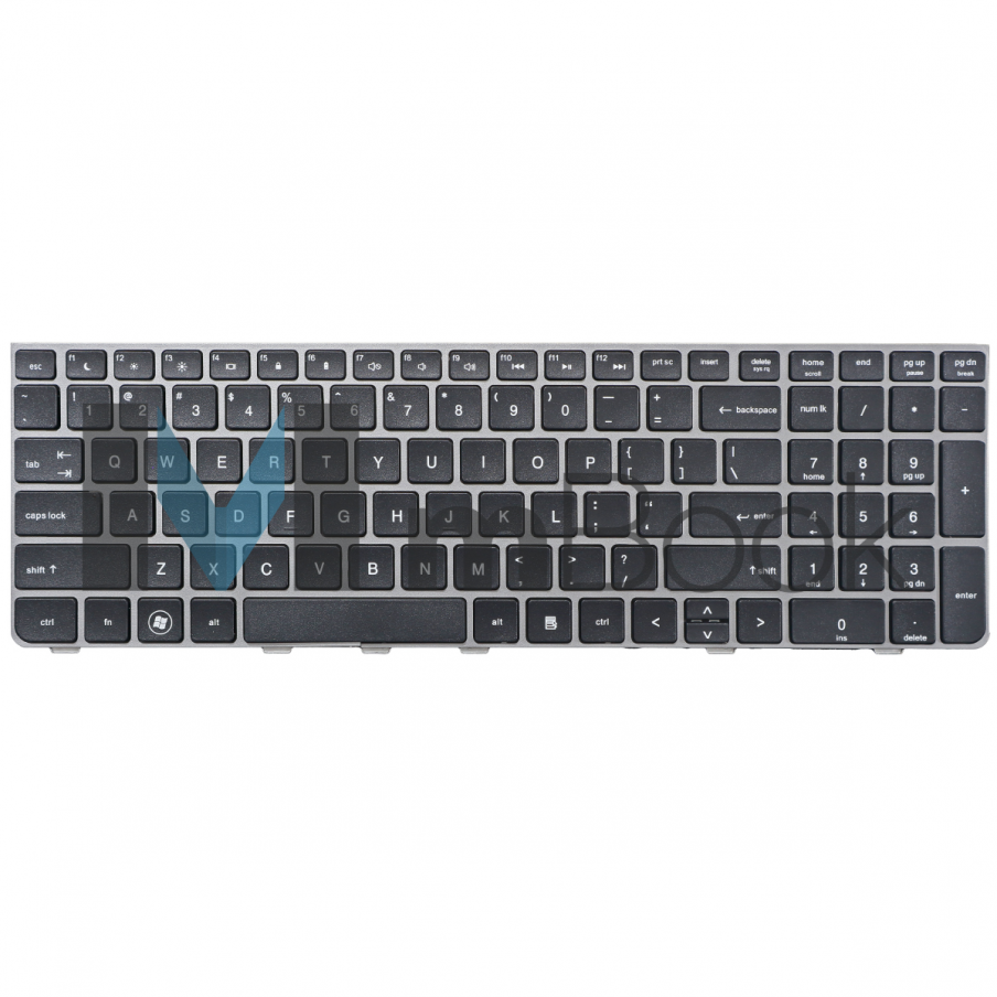 Teclado para HP 638179-001 Frame Cinza