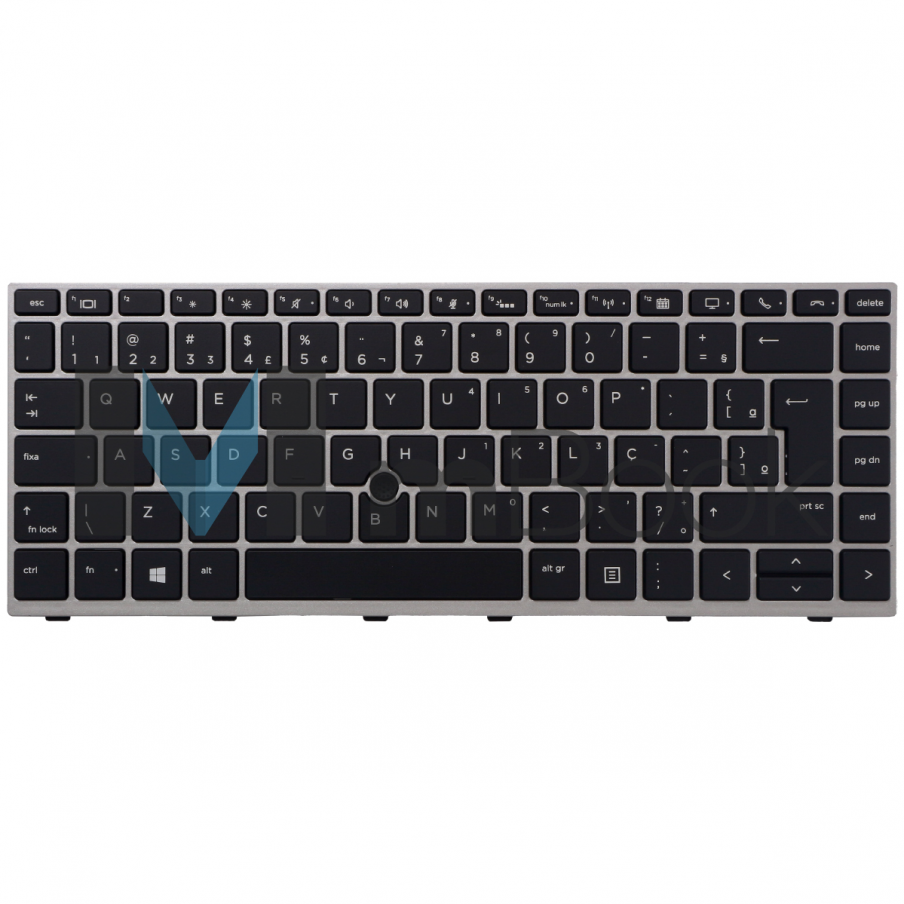 Teclado para HP compatível com 2b-ab631600 BR com LED