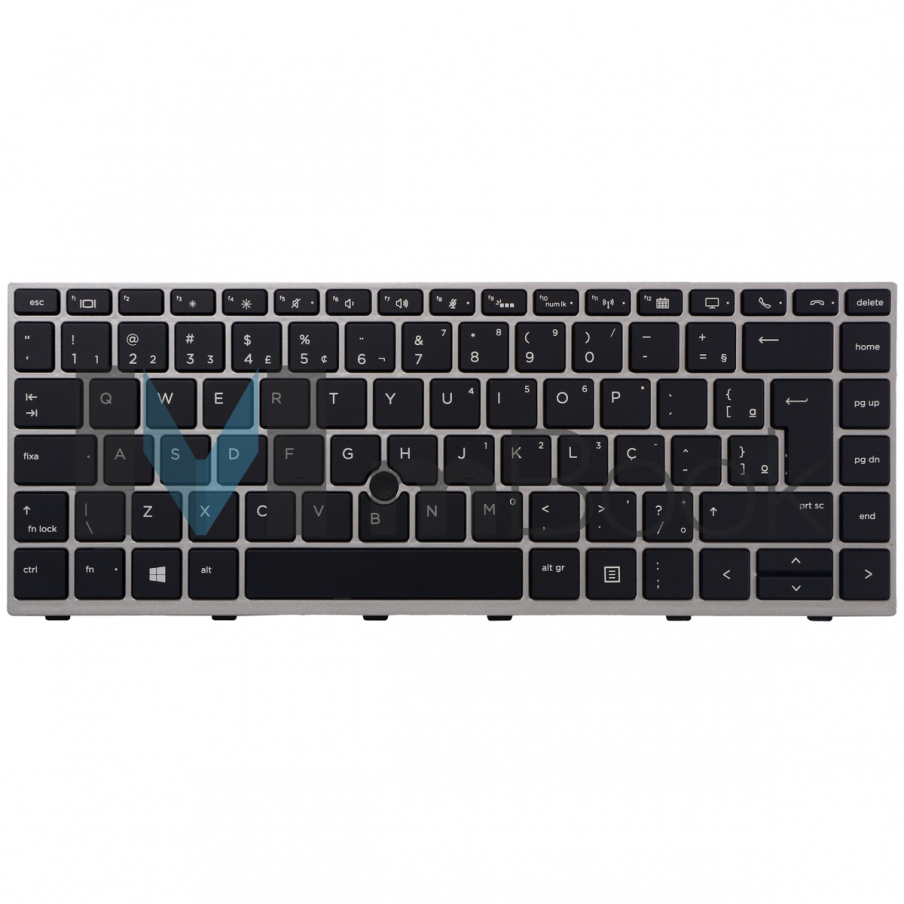 Teclado para HP compatível com 2b-ab631600 BR com LED