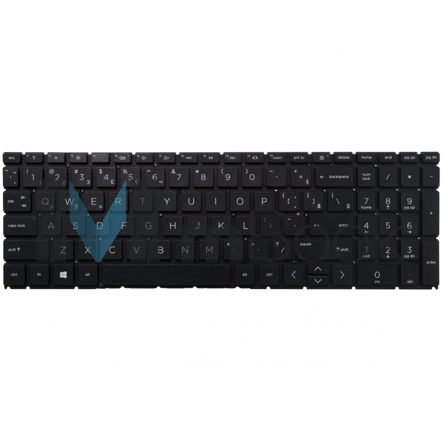 Teclado para HP compatível com m46259-001 Layout US