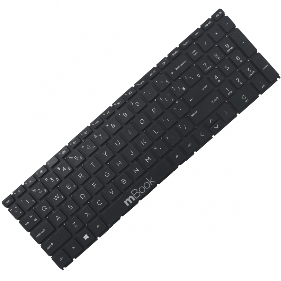 Teclado para HP compatível com m46259-001 Layout US