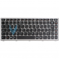 Teclado para Lenovo Ideapad P400 Series Novo Moldura Cinza