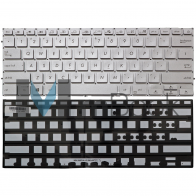 Teclado para Asus ZenBook UM431 Series Prata US Led