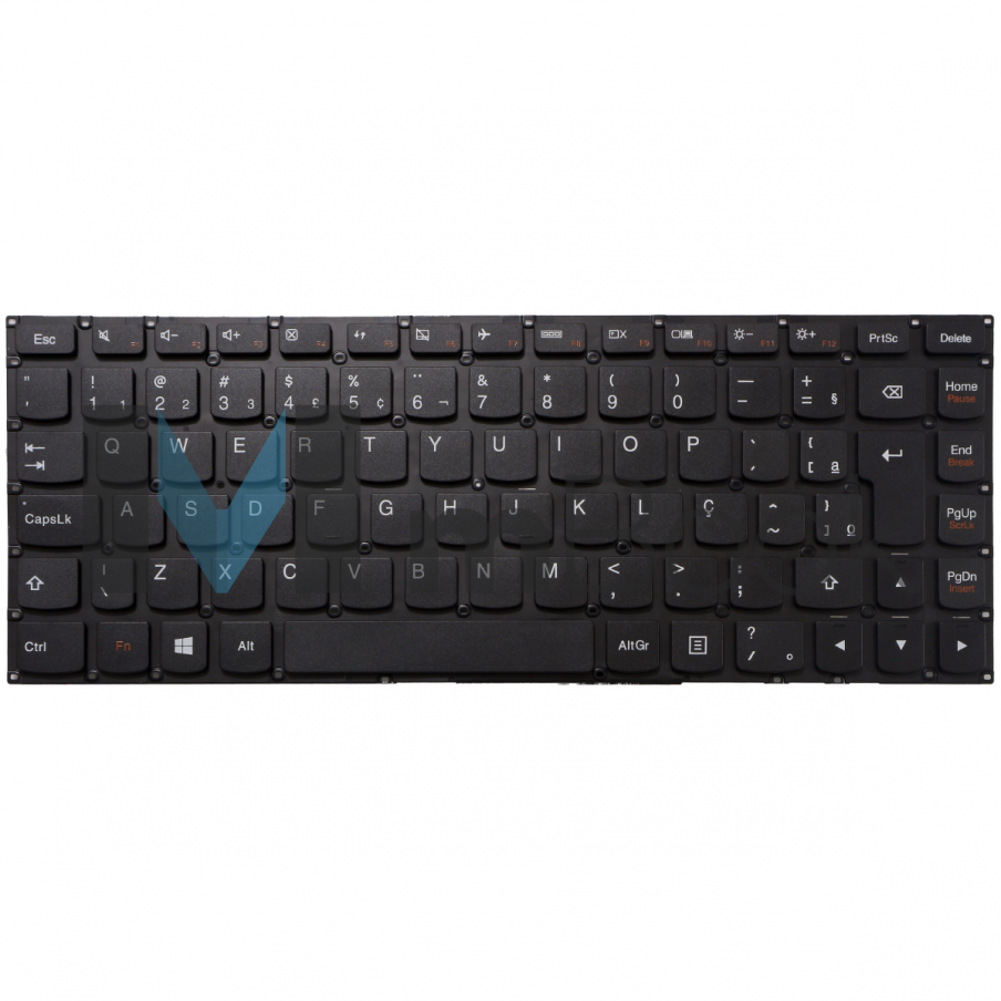 Teclado para Lenovo MP-12W26PAJ6862 Layout ABNT BR Ç