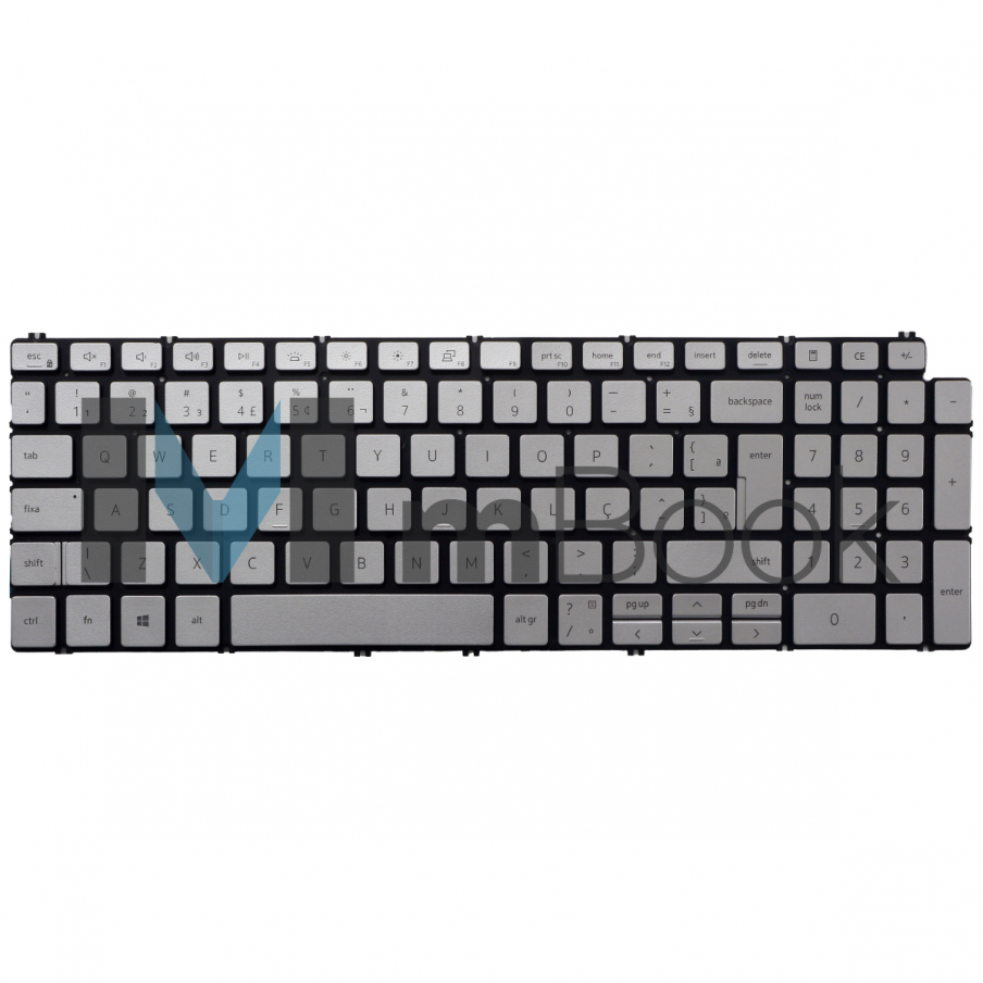 Teclado para note Dell Inspiron 15-5565 Series Com detalhes