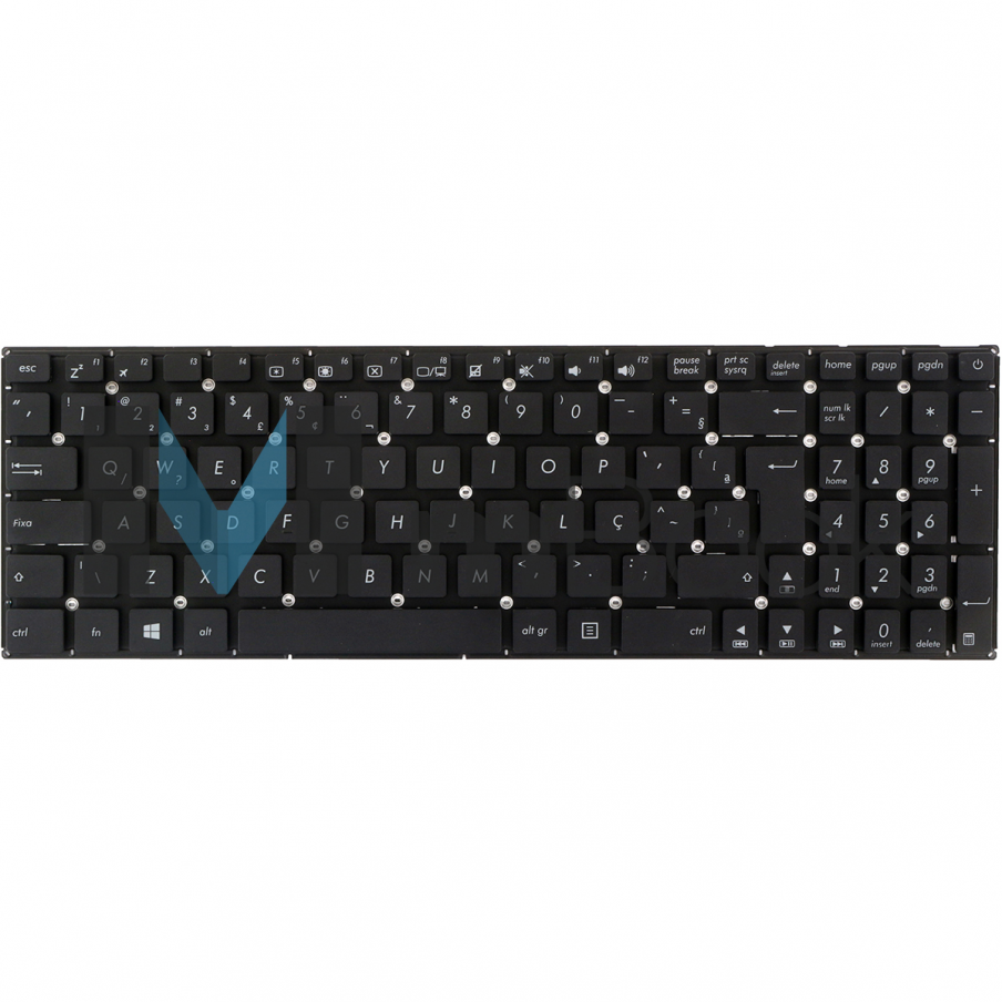 Teclado para Asus compatível com PN MP-13K96PA-G50