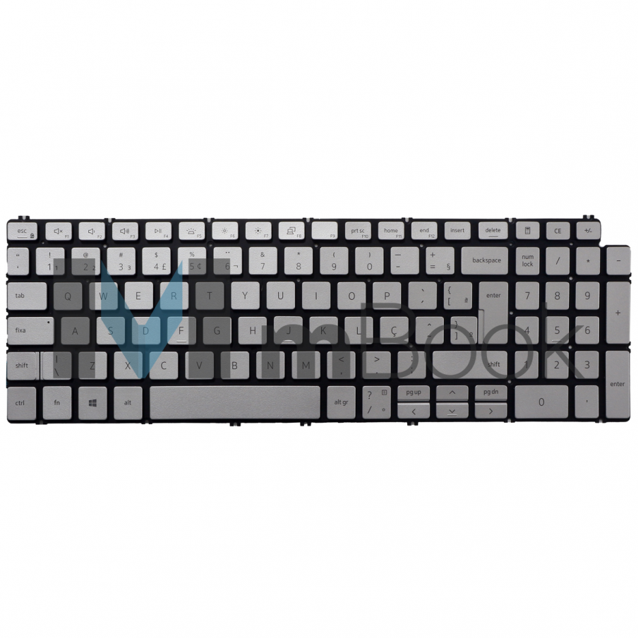 Teclado para note Dell Inspiron 15-5575 Series Com detalhes