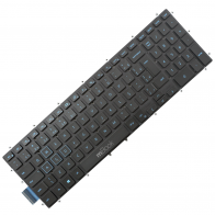 Teclado para notebook Dell Inspiron 5575 Azul Com LED