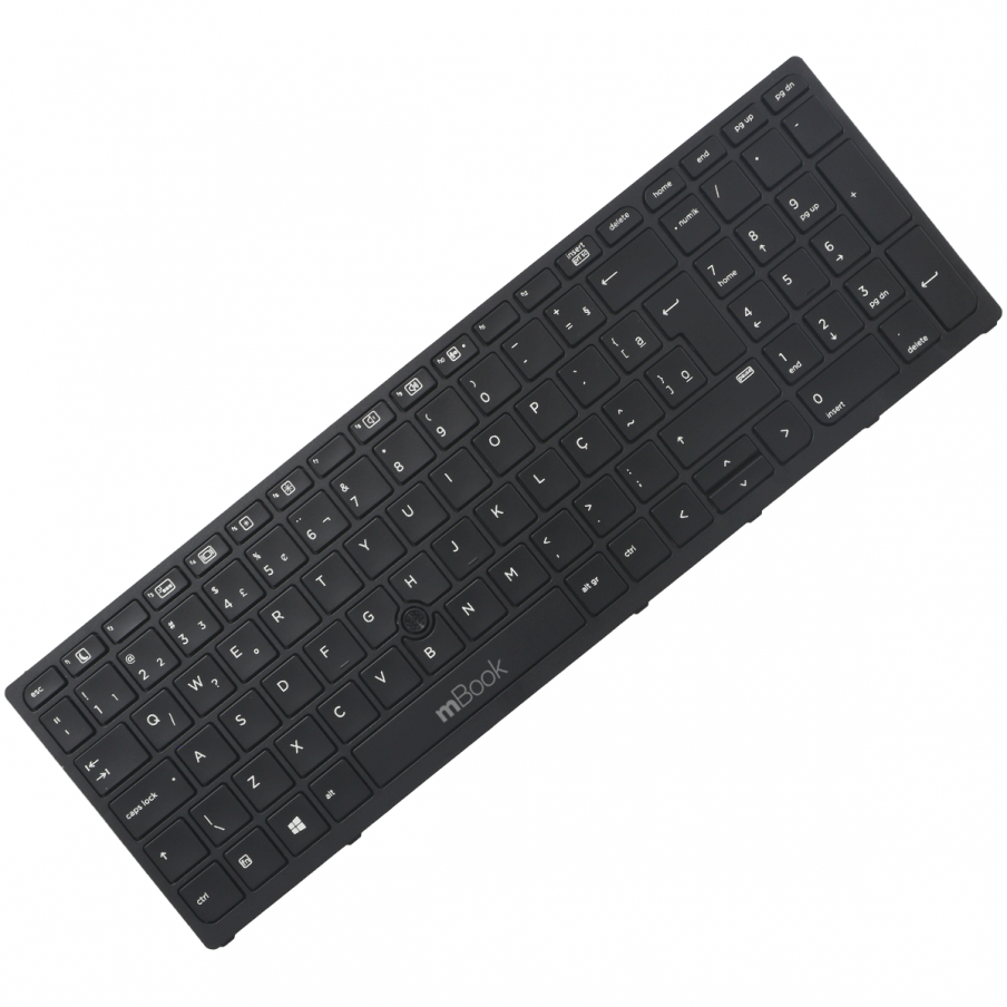 Teclado Para Notebook Hp Zbook 17 G3, 17 G4 Layout BR