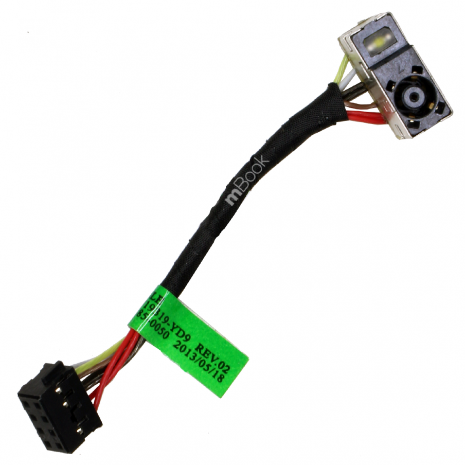 Conector Dc Jack P/ Notebook Compatível Com Hp 14-f 14-f000