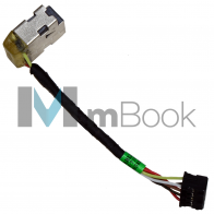 Conector Dc Jack P/ Notebook Compatível Com Hp 14-f 14-f000