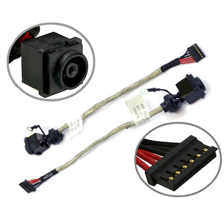 Dc Jack Com Cabo Para Sony Vpcf2 Vpc-f2