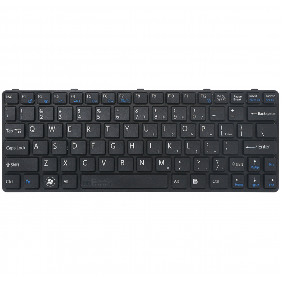 Teclado para Sony VAIO SVE11113FXW SVE11125CXB Layout US