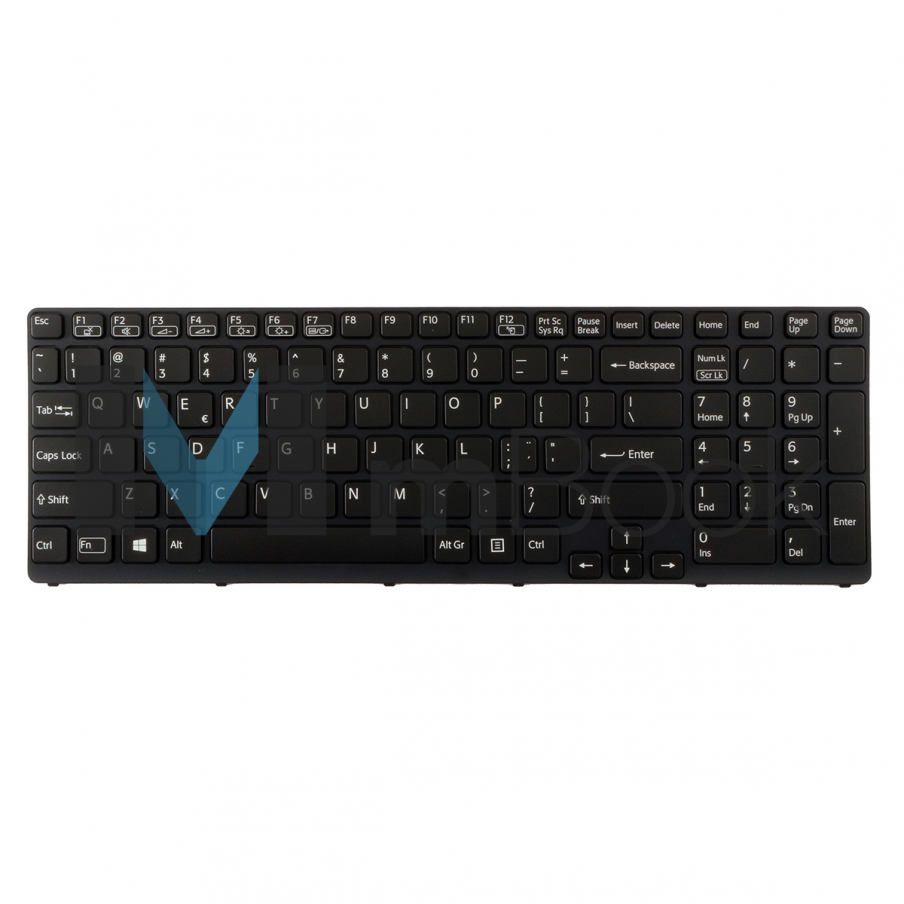 Teclado para Sony VAIO SVE1711J1E SVE1713A4E Layout US