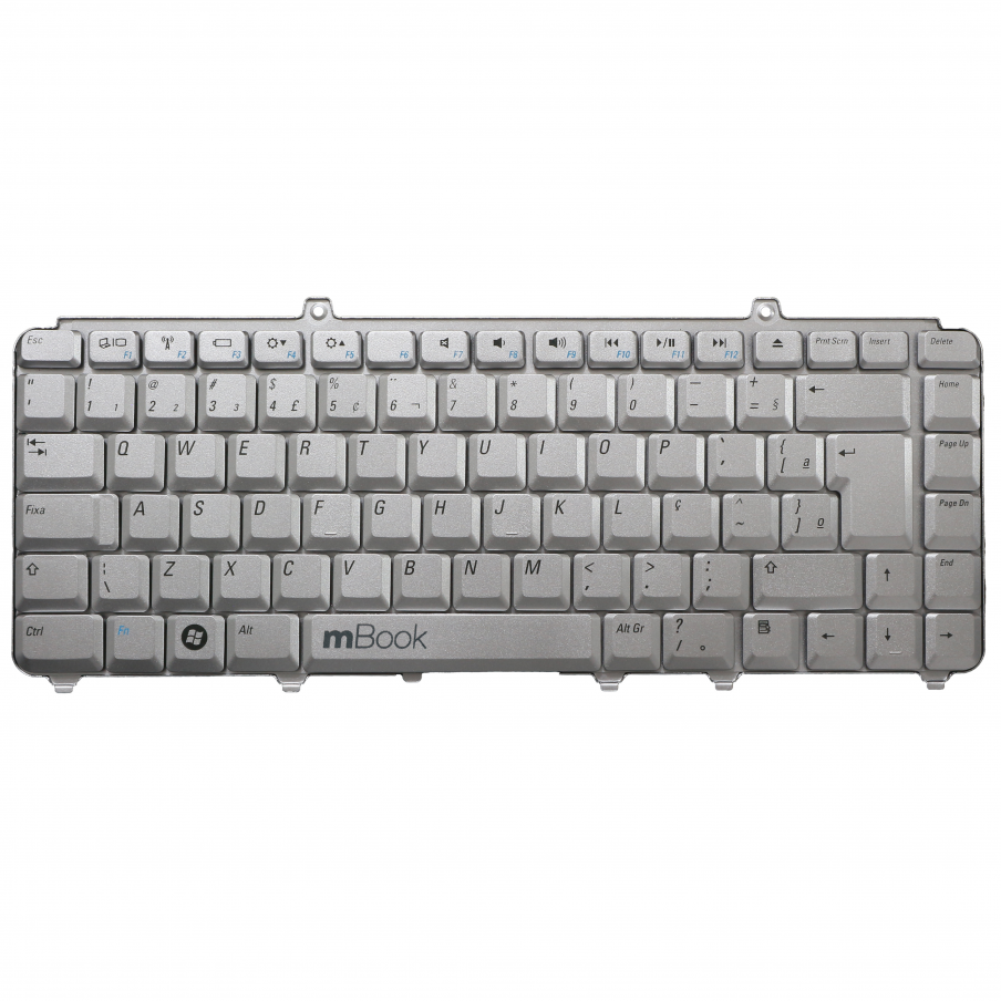 Teclado Dell Inspiron 1410 1420 1520 1521 1525 1526 Prata