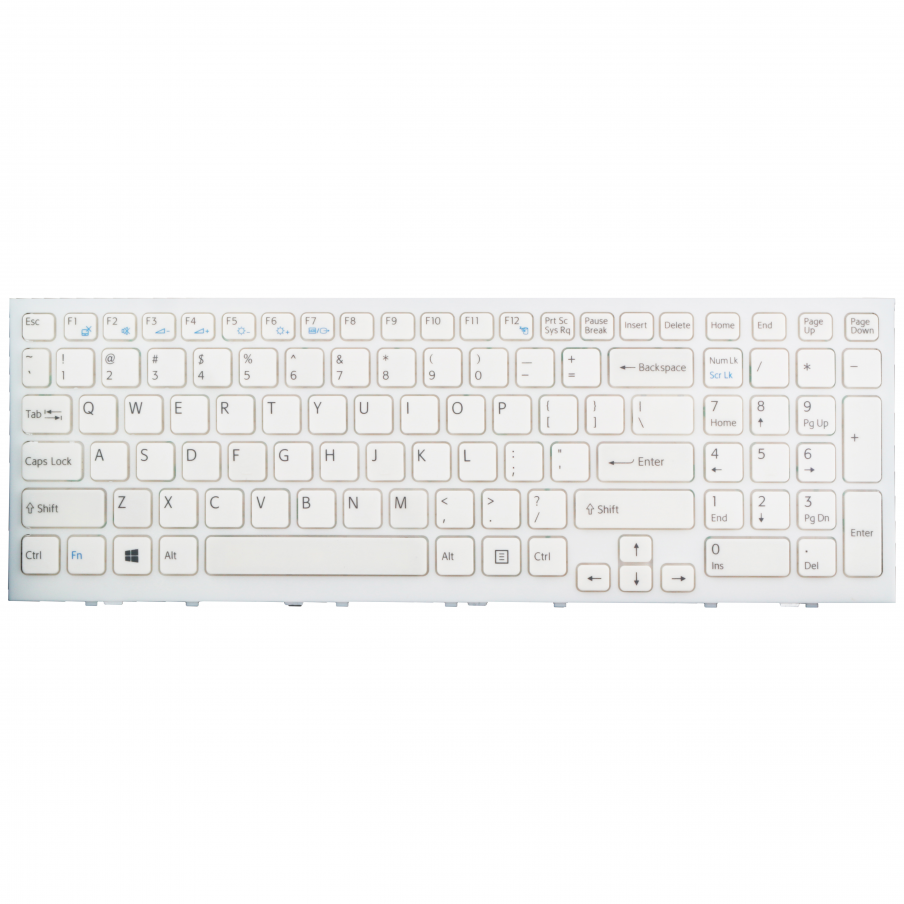 Teclado Sony Vaio VPC-EL13FX/W VPC-EL15FX VPC-EL15FX/B White