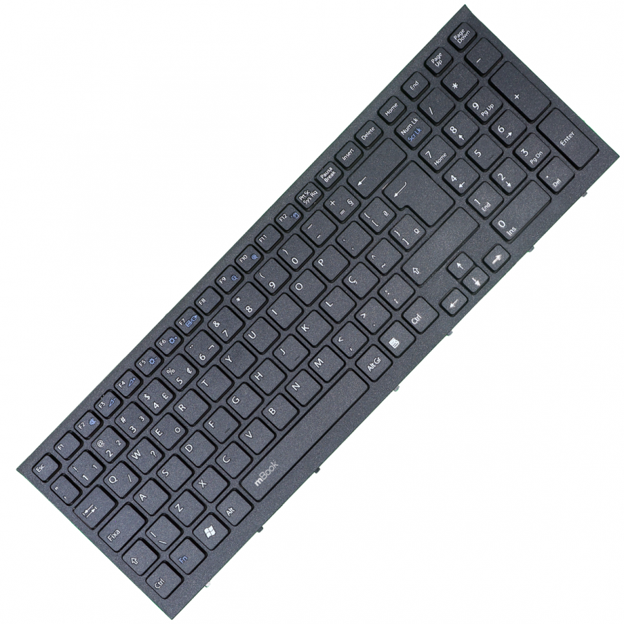 Teclado para Sony Vaio compatível com PN v111678a