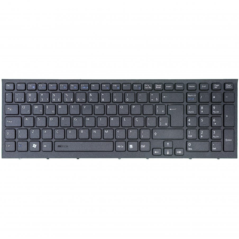 Teclado Para Sony Vaio PCG-71314L PCG-71315L Preto BR