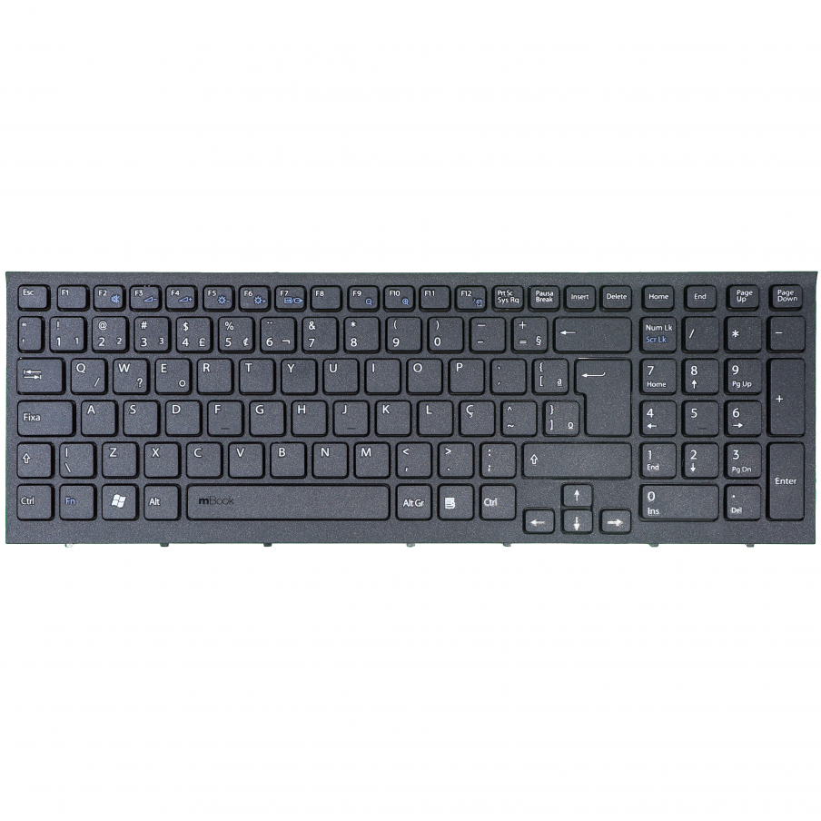 Teclado Para Sony Vaio VPC-EB3AFD/BJ Preto BR